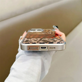 New Color Blocking Zebra Leopard  Case