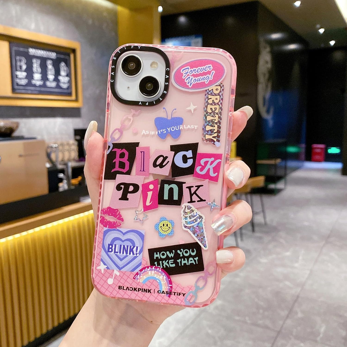 Black Pink Casetify Case –