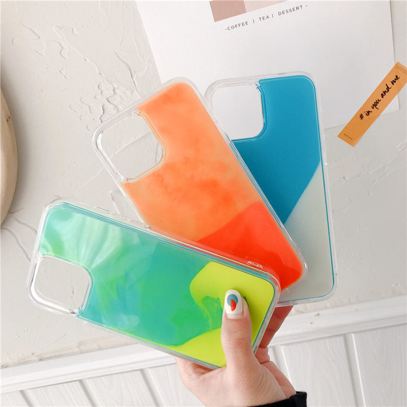Luminous Neon Glow In The Dark Sand Case Luminous Neon Sand Case