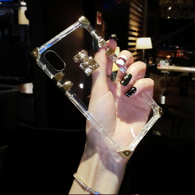 Clear Transparent Trunk Square Soft Case –