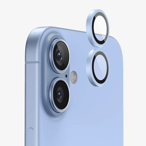 Premium Camera Glass Protector Mist Blue