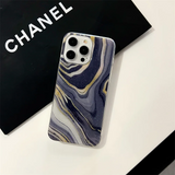 Glittter Black Marble Case