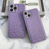 New Purple Floral Case