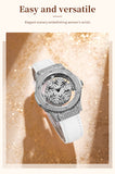 Luxury Diamond Rotating Dial Watch