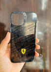 Ferrari Protected Text Case Black