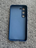 Silicone inside velvet case