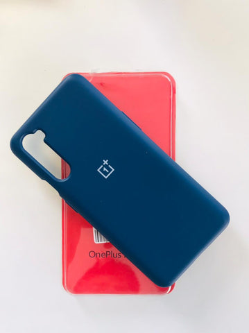 Soft Silicone Case With Inside Velvet Blue