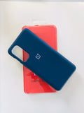 Soft Silicone Case With Inside Velvet Blue