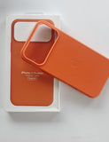 New Leather Case (Orange)