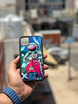 New Holographic Astronaut On Scooter Case