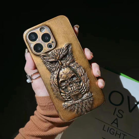 Owl-Skull case