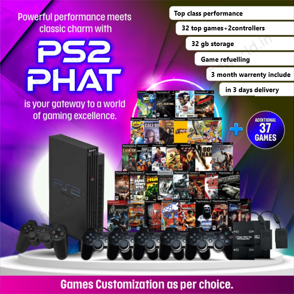 Ps3 Console Ps2 Release Date Price Sony PlayStation PS2 Phat 32GB