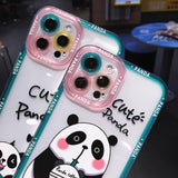 Soft Silicon Cute Panda Case