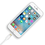 Fast USB Data Sync and Charging Cable for iPhone, iPad Air, Mini, iPod Nano and Touch (White)