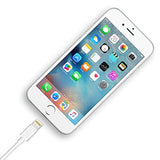 Fast USB Data Sync and Charging Cable for iPhone, iPad Air, Mini, iPod Nano and Touch (White)