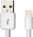 Fast USB Data Sync and Charging Cable for iPhone, iPad Air, Mini, iPod Nano and Touch (White)
