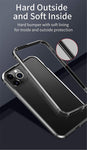 iPhone 12/12 Pro Bumper Case Metal Frame Protected Cover