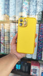 Colorful Leather Case With Gold Border For Iphone 13 Pro Max