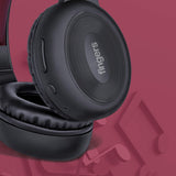 Wireless Headset with 10 Hours Playback, Club-Like Bass and Built-in Mic