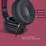 Wireless Headset with 10 Hours Playback, Club-Like Bass and Built-in Mic