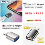 iPhone OTG USB Camera Adapter