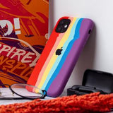 Pastel Rainbow Silicon Case