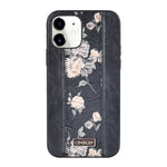 ONEGIF Leather Flower Phone Back Cover Case for iPhone