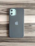 Silicon Case with Velvet Inside for iPhone 12 Mini (Black)