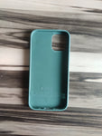 Silicon Case with Velvet Inside for iPhone 12 Mini (Green)