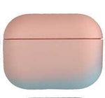 Gradient color Hard Case for Apple Airpods Pro (Peach Blue)