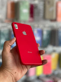 iPhone Xs Max Red Glass Case