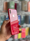 iPhone Xs Max Red Glass Case