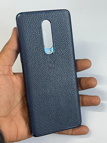 BLue Leather Case