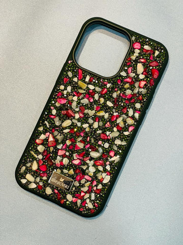 SWAROVSKI Glitter case with big shining stones
