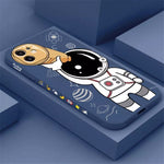 Soft Silicon Astronaut Space Moon Case