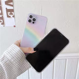 Rainbow Transparent Case