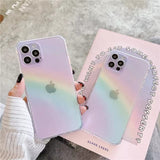 Rainbow Transparent Case