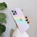 Rainbow Transparent Case