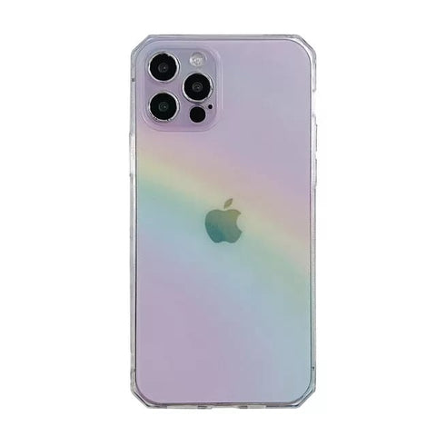 Rainbow Transparent Case