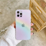 Rainbow Transparent Case