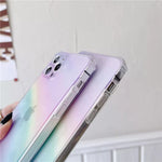 Rainbow Transparent Case