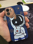 Soft Silicon Astronaut Space Moon Case