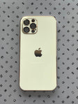 Premium White Golden Case 12/12Pro