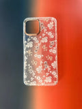 Transparent Appoxied Flower case