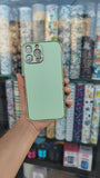 Colorful Leather Case With Gold Border For Iphone