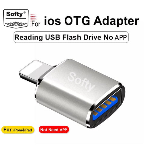 iPhone OTG USB Camera Adapter