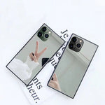 Mirror Glass Square iPhone Case