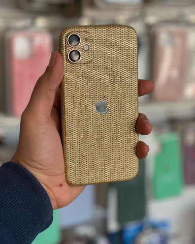 Gold Fabric Premium Skin