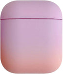 Gradient Color Airpods 1/2 Hard Case (Peach Purple)