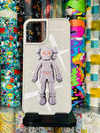 Castify Soft Silicon Printed Case (kaws white)